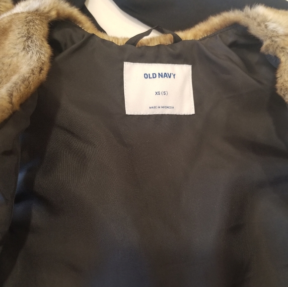 Old Navy Faux Fur Brown Soft Open Front Vest EUC - Picture 4 of 9